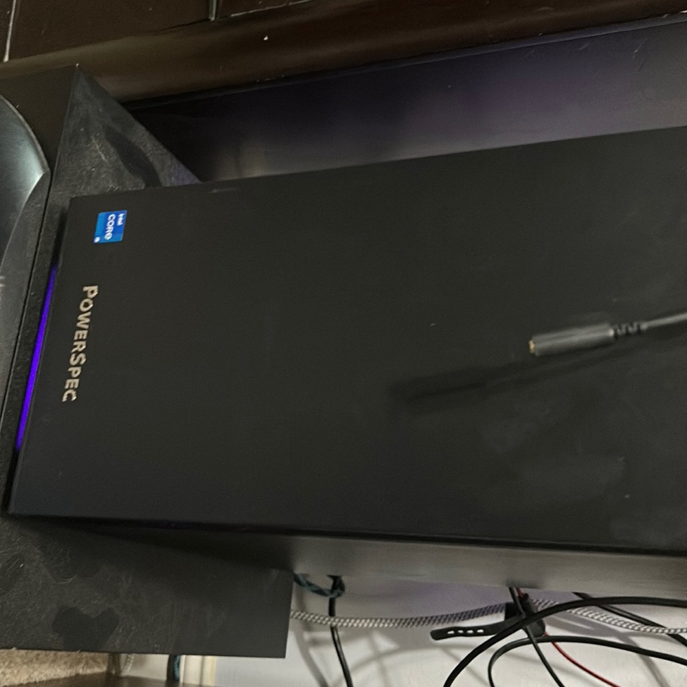 PowerSpec Gaming Desktop PC, AMD Ruzen 7 2700x Processor 3.7 GHz, AMD Radeon RX